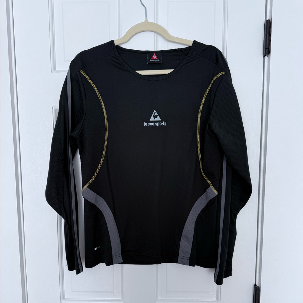 Le Coq Sportif activewear long sleeve shirt - size S